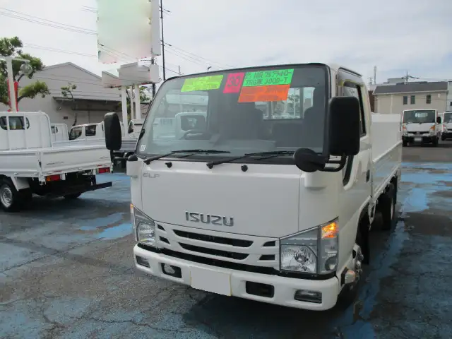 いすゞ エルフ 小型 平ボディ パワーゲート TRG-NJR85A｜画像1