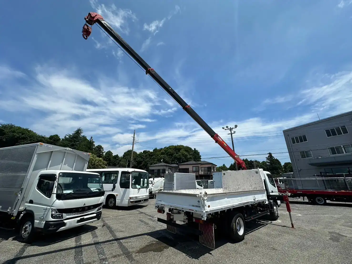 三菱 キャンター 小型 クレーン付 4段 ラジコンの中古トラック画像12