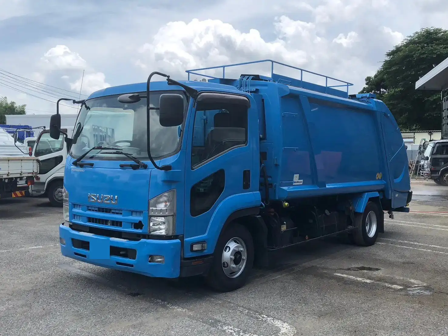 いすゞ フォワード 中型/増トン パッカー車 プレス式 SKG-FRR90S2の中古トラック画像1