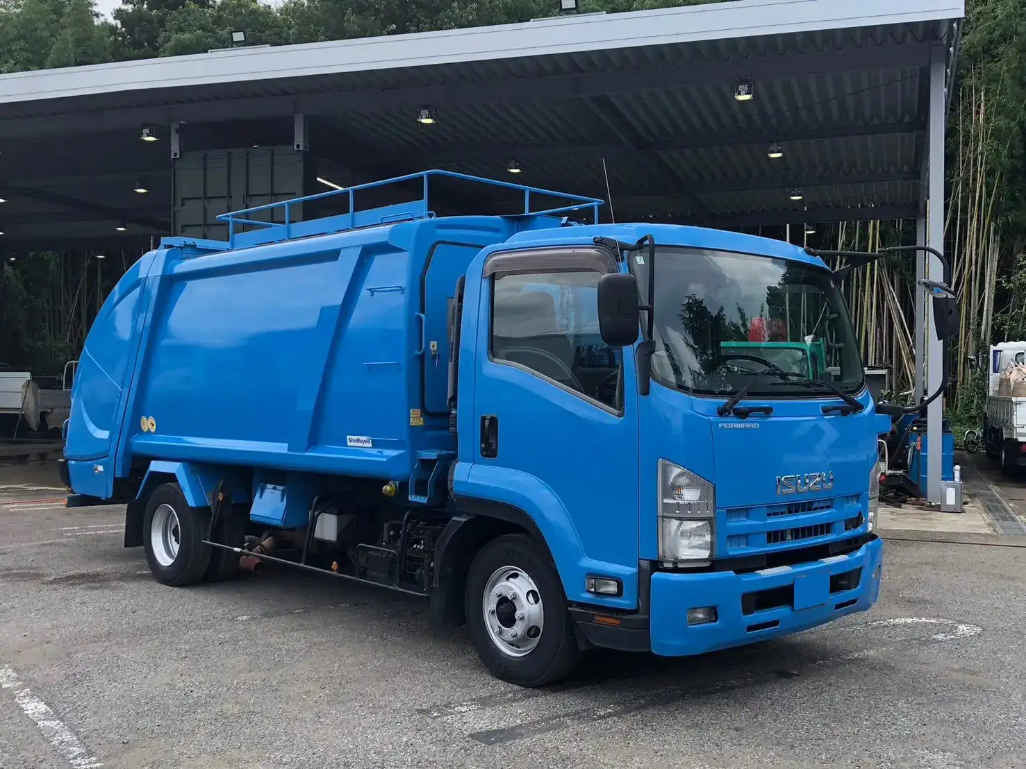 いすゞ フォワード 中型/増トン パッカー車 プレス式 SKG-FRR90S2の中古トラック画像2