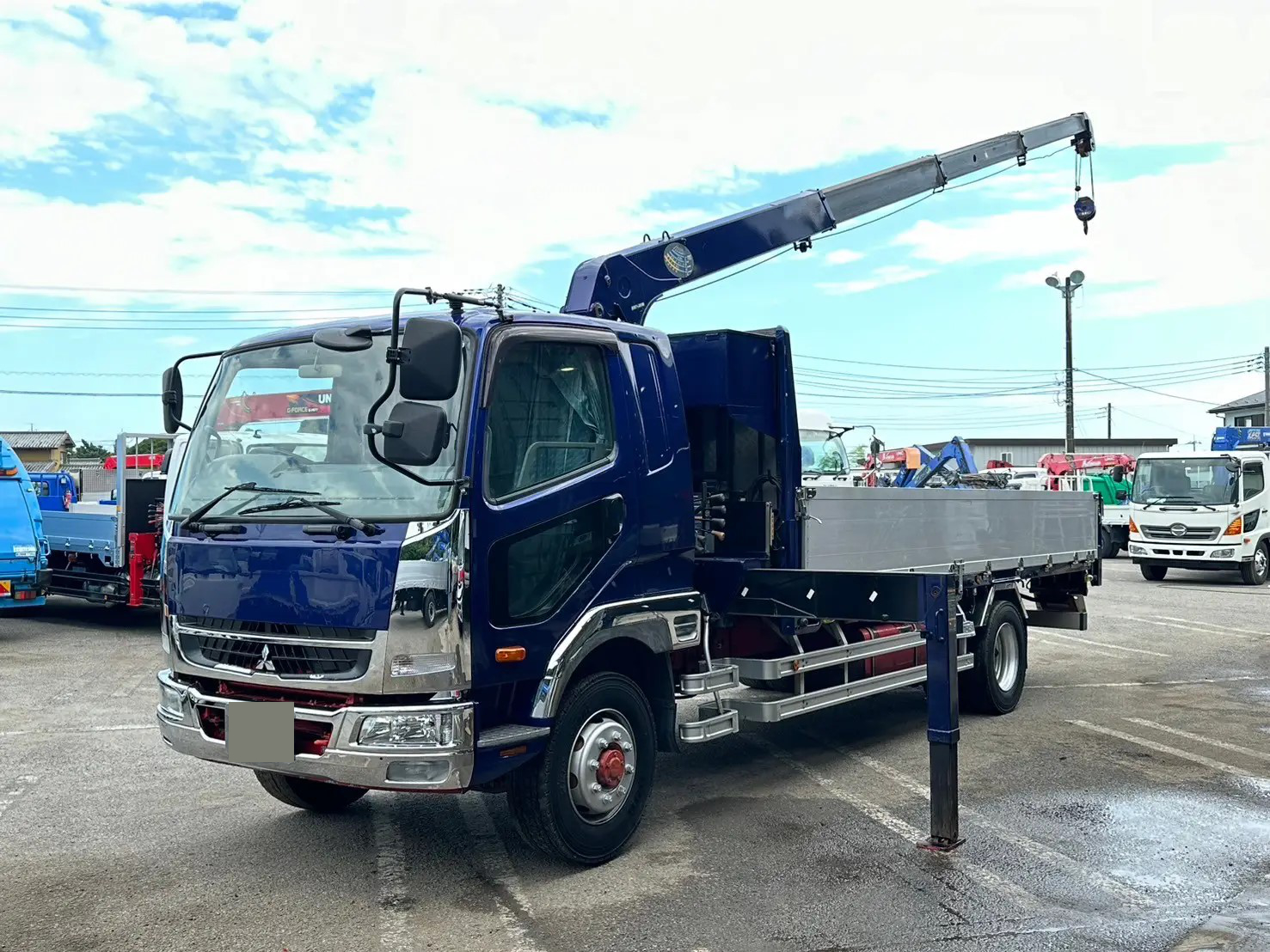 三菱 ファイター 中型/増トン クレーン付 標準 QKG-FK62FZ