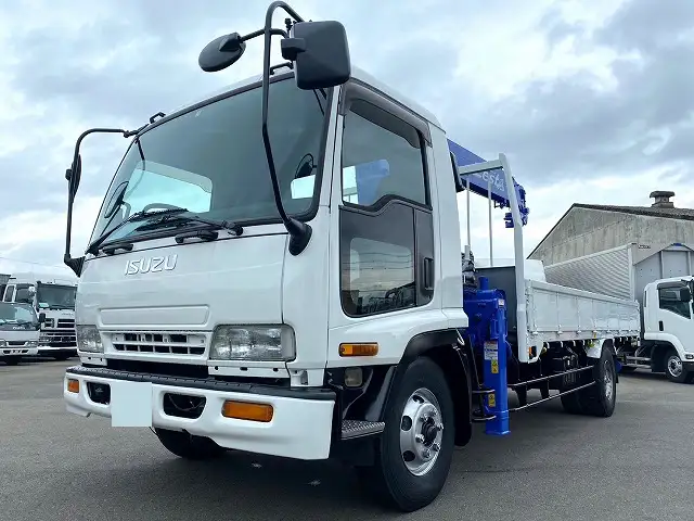 いすゞ フォワード 中型/増トン クレーン付 5段 ラジコンの中古トラック画像1