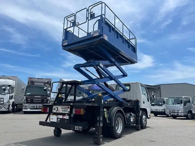 いすゞ エルフ 小型 高所・建柱車 高所作業車 BKG-NKR85ANの中古トラック画像5