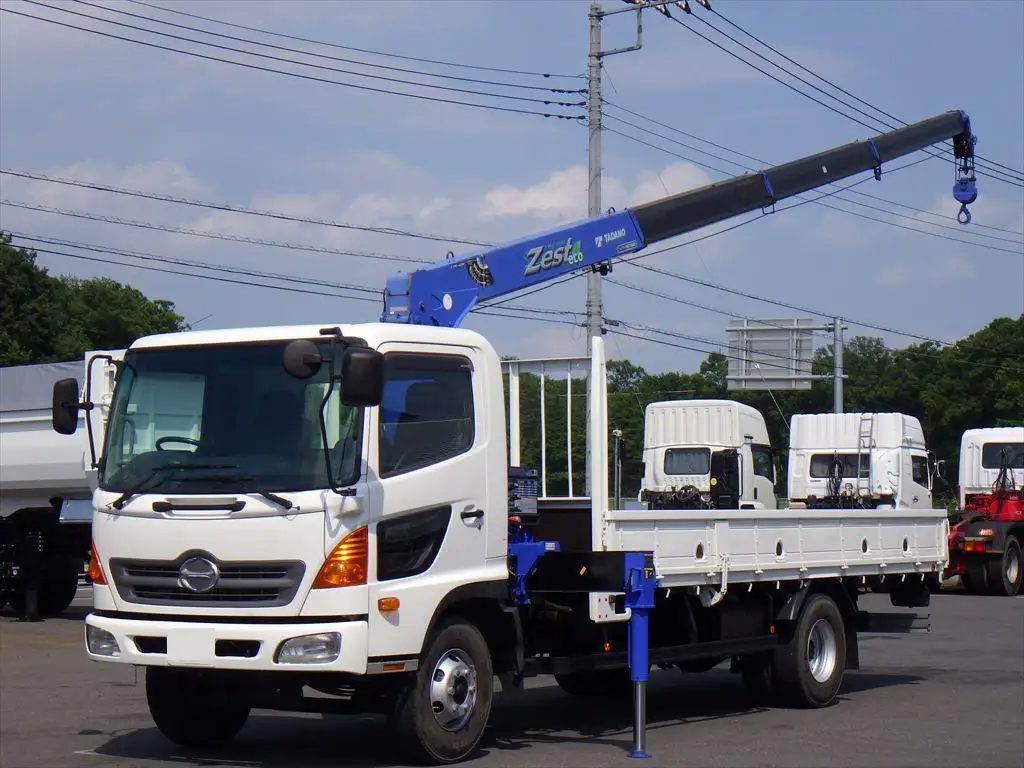 日野 レンジャー 中型/増トン クレーン付 4段 ラジコンの中古トラック画像1