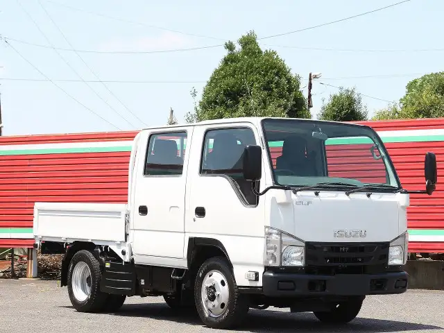 いすゞ エルフ 小型 平ボディ Wキャブ TPG-NJS85Aの中古トラック画像2