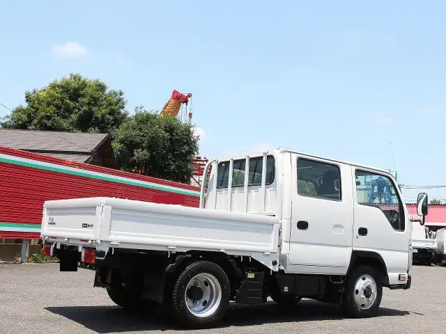 いすゞ エルフ 小型 平ボディ Wキャブ TPG-NJS85Aの中古トラック画像3