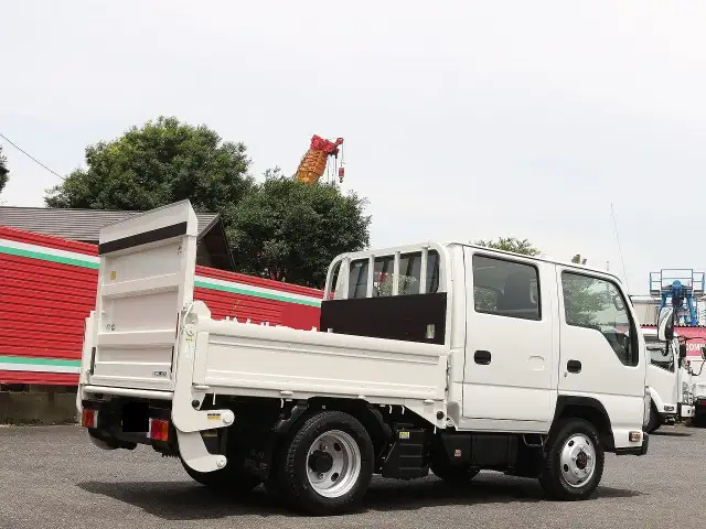 いすゞ エルフ 小型 平ボディ Wキャブ パワーゲートの中古トラック画像3