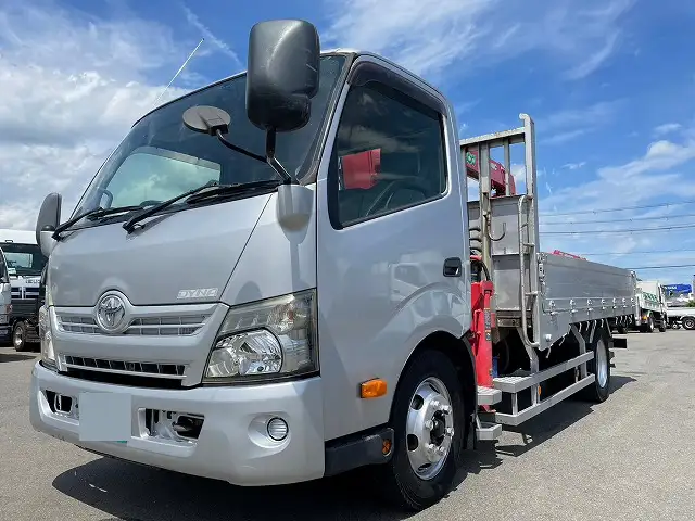 トヨタ ダイナ 小型 クレーン付 アルミブロック 4段の中古トラック画像1