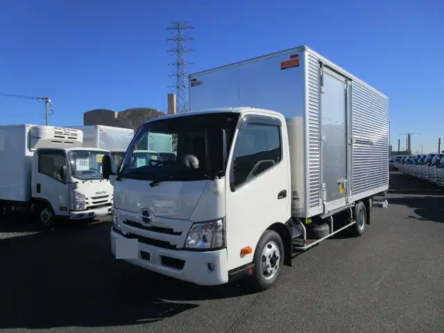 日野 デュトロ 小型 アルミバン パワーゲート サイドドアの中古トラック画像1
