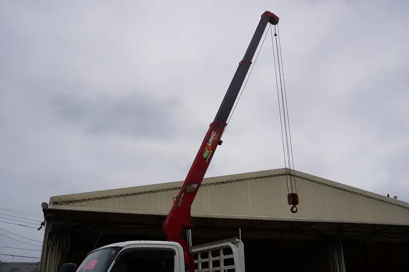 日野 デュトロ 小型 クレーン付 超ロング TKG-XZU722M の中古