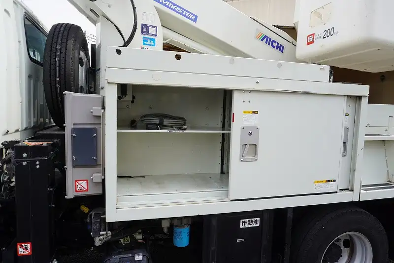 三菱 キャンター 小型 高所・建柱車 高所作業車 電工仕様の中古トラック画像9
