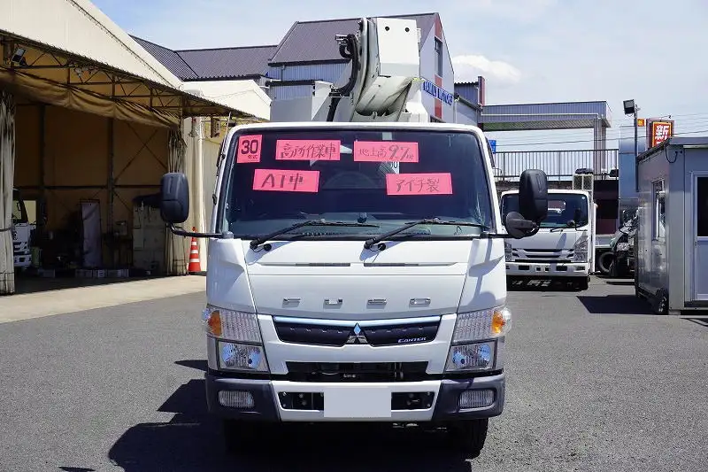 三菱 キャンター 小型 高所・建柱車 高所作業車 電工仕様の中古トラック画像2