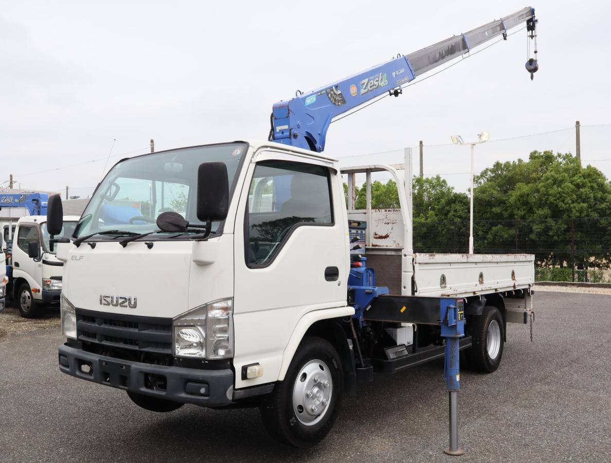 いすゞ エルフ 小型 クレーン付 標準ロング SKG-NKR85R