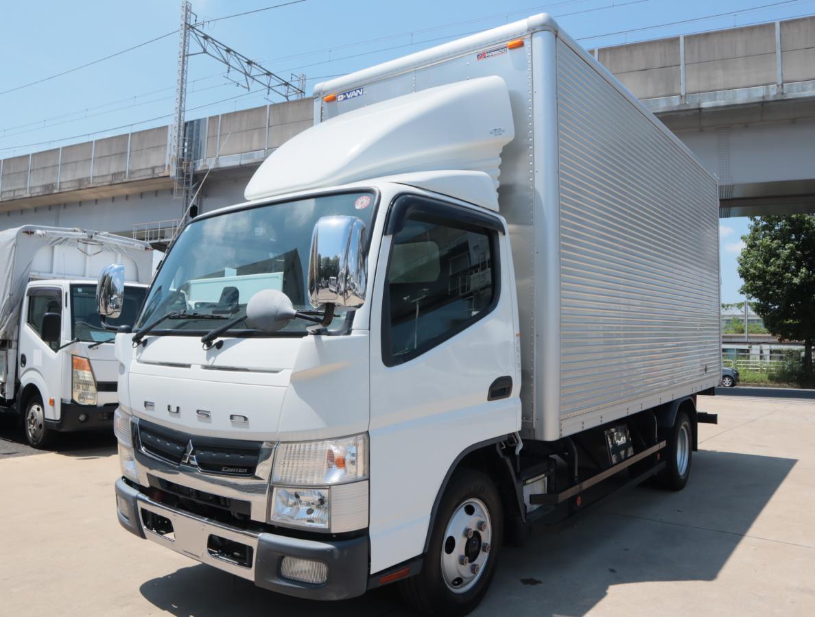 三菱 キャンター 小型 アルミバン 標準ロング TPG-FEA50