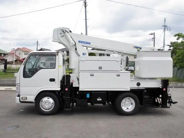 いすゞ エルフ 小型 高所・建柱車 高所作業車 TKG-NKR85Nの中古トラック画像6