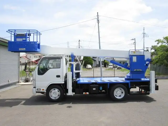いすゞ エルフ 小型 高所・建柱車 高所作業車 SKG-NKR85YNの中古トラック画像5