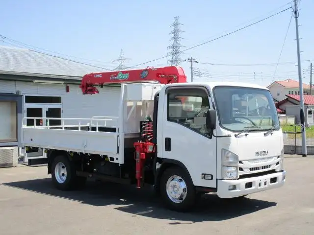 いすゞ エルフ 小型 クレーン付 4段 ラジコンの中古トラック画像2