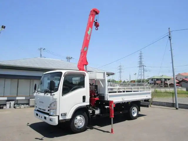いすゞ エルフ 小型 クレーン付 4段 ラジコンの中古トラック画像7