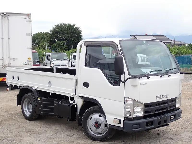 いすゞ エルフ 小型 平ボディ TKG-NJS85A H26の中古トラック画像2