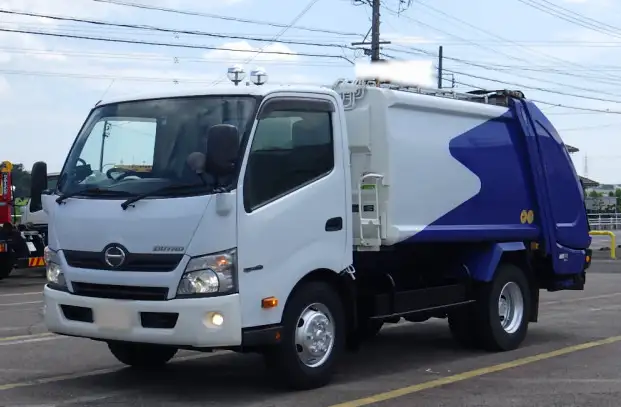 日野 デュトロ 小型 パッカー車 プレス式 TKG-XZU700Mの中古トラック画像1