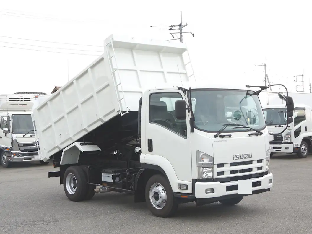 いすゞ フォワード 中型/増トン ダンプ 土砂禁 ステンレス張りの中古トラック画像2