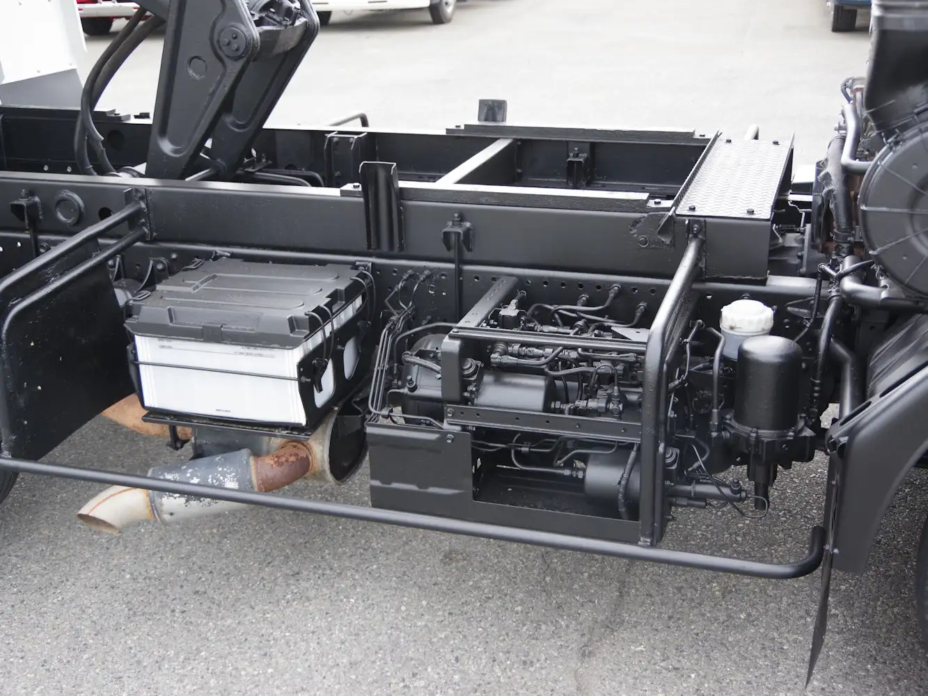 いすゞ フォワード 中型/増トン ダンプ 土砂禁 ステンレス張りの中古トラック画像19