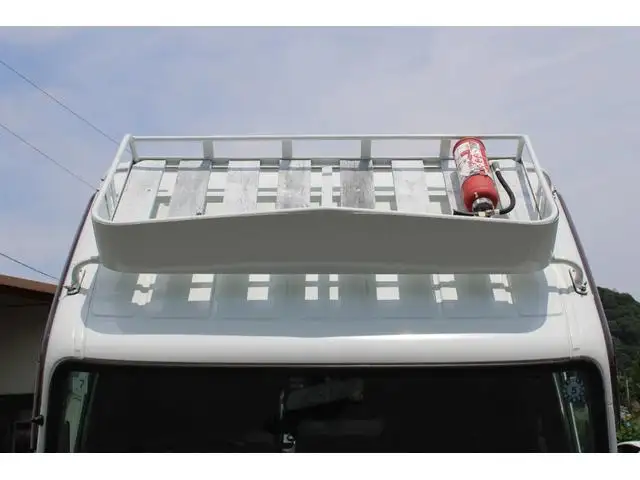 三菱 キャンター 小型 平ボディ 床鉄板 アルミブロックの中古トラック画像6