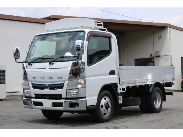 三菱 キャンター 小型 平ボディ 床鉄板 アルミブロック の中古トラック【車両No.169286】
