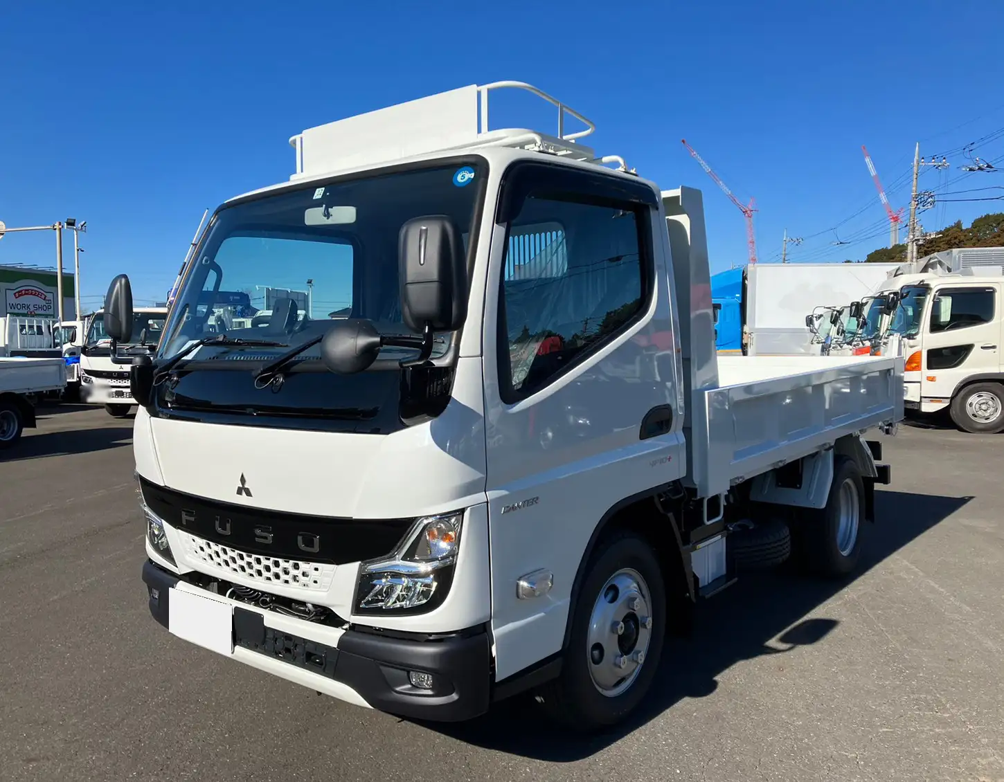 三菱 キャンター 小型 ダンプ 強化 2RG-FBA60の中古トラック画像1