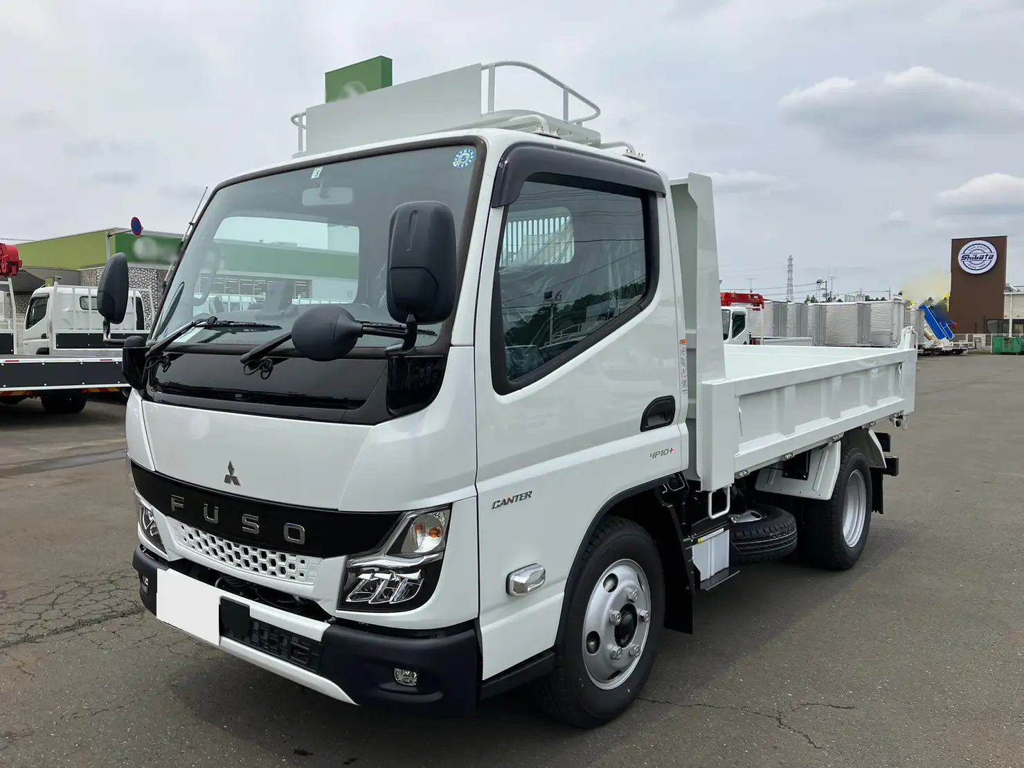 三菱 キャンター 小型 ダンプ 強化 2RG-FBA60の中古トラック画像1
