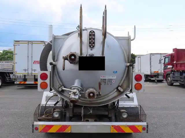 日野 レンジャー 中型/増トン タンク車 汚泥吸引車 SDG-FD7JGAA