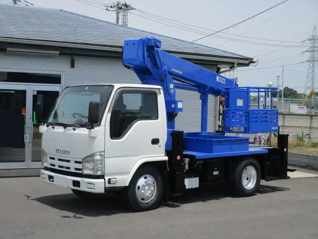 いすゞ エルフ 小型 高所・建柱車 高所作業車 TKG-NKR85N の中古トラック【車両No.169455】