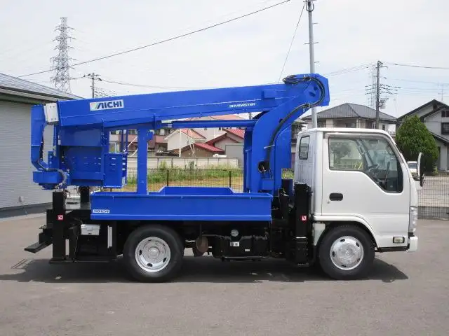いすゞ エルフ 小型 高所・建柱車 高所作業車 TKG-NKR85Nの中古トラック画像3