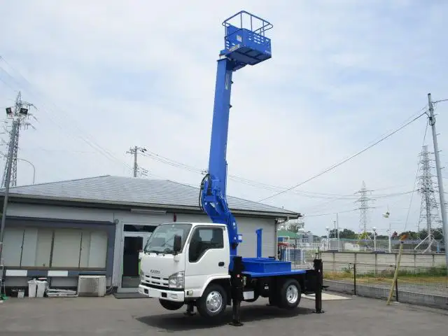 いすゞ エルフ 小型 高所・建柱車 高所作業車 TKG-NKR85Nの中古トラック画像6