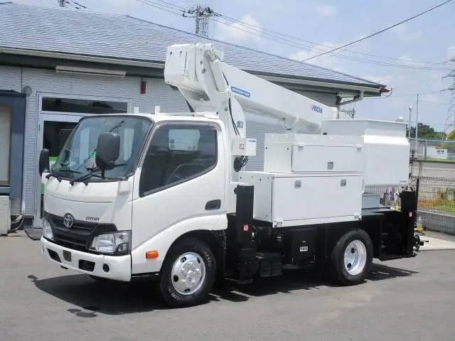 トヨタ ダイナ 小型 高所・建柱車 高所作業車 TKG-XZU600Hの中古トラック画像1