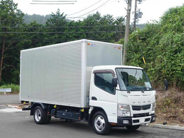 三菱 キャンター 小型 アルミバン 標準ロング
