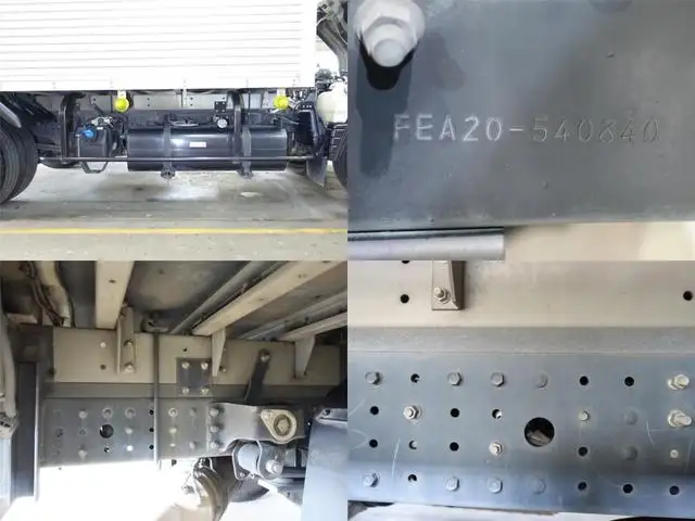 三菱 キャンター 小型 アルミバン パワーゲート 床鉄板の中古トラック画像13