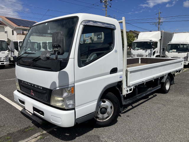 三菱 キャンター 小型 平ボディ ワイドロング KK-FE82CE
