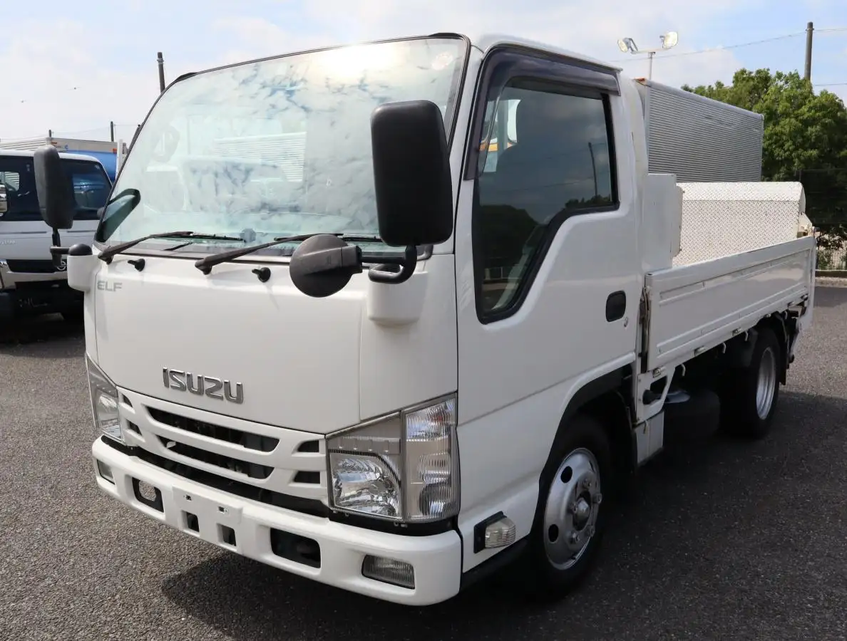 いすゞ エルフ 小型 平ボディ パワーゲート 床鉄板 の中古トラック【車両No.169598】