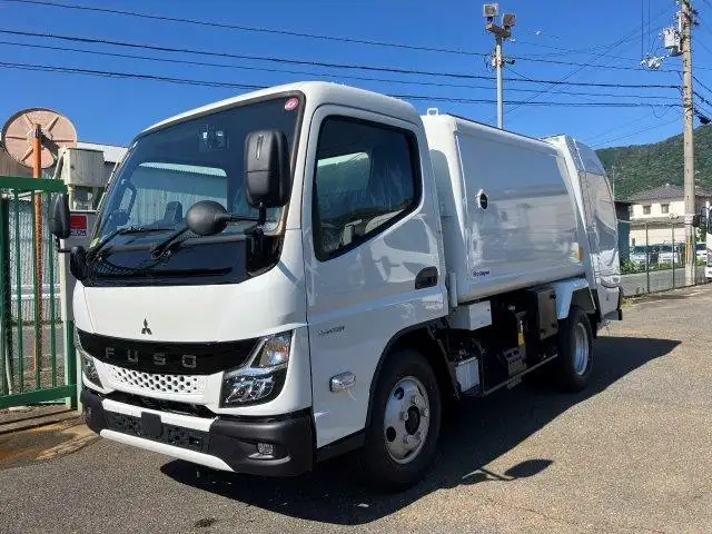 三菱 キャンター 小型 パッカー車 巻き込み式 回転ダンプ式 の中古トラック【車両No.169610】