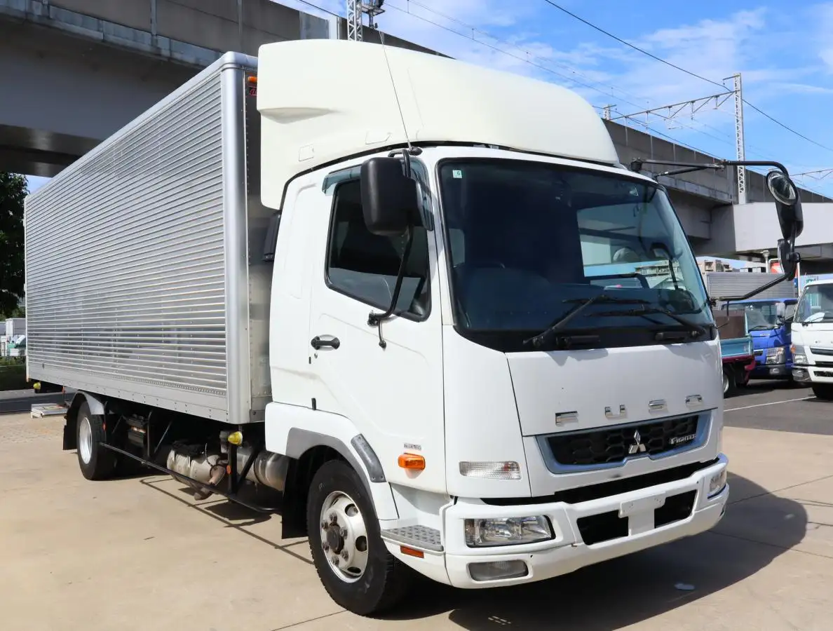 三菱 ファイター 中型/増トン アルミバン パワーゲート サイドドアの中古トラック画像2