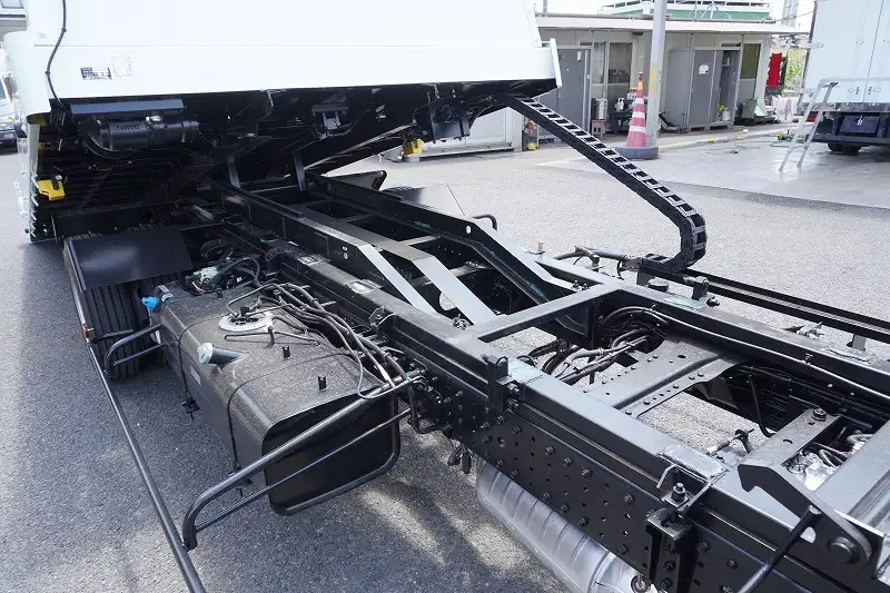 三菱 キャンター 小型 車両重機運搬 ラジコン ウインチの中古トラック画像12