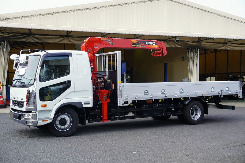 三菱 ファイター 中型/増トン クレーン付 ワイド 2KG-FK62FZ