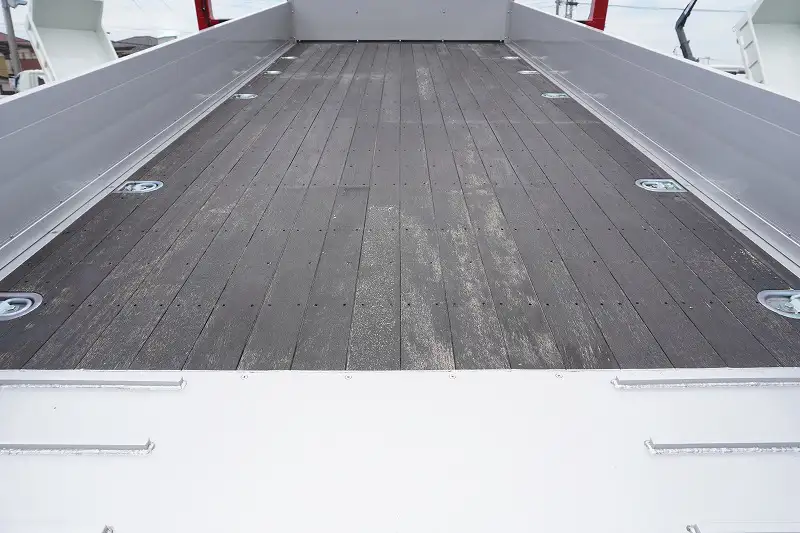 三菱 ファイター 中型/増トン 車両重機運搬 4段クレーン ラジコンの中古トラック画像5