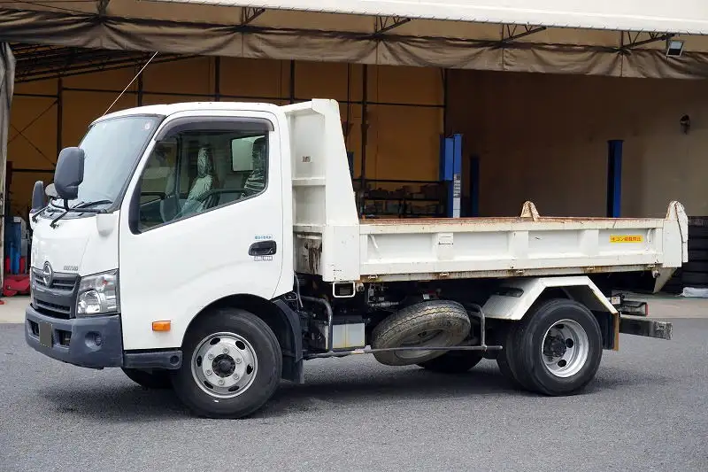 日野 デュトロ 小型 ダンプ ローダー 強化の中古トラック画像1