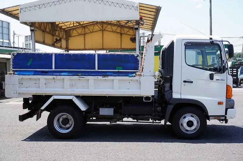 日野 レンジャー 中型/増トン ダンプ Lゲート 強化の中古トラック画像2