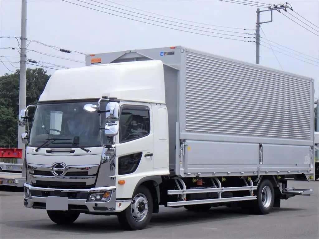 日野 レンジャー 中型/増トン ウイング パワーゲート エアサスの中古トラック画像1