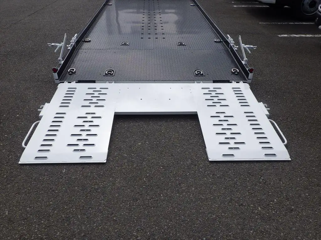 三菱 キャンター 小型 車両重機運搬 ラジコン ウインチの中古トラック画像12