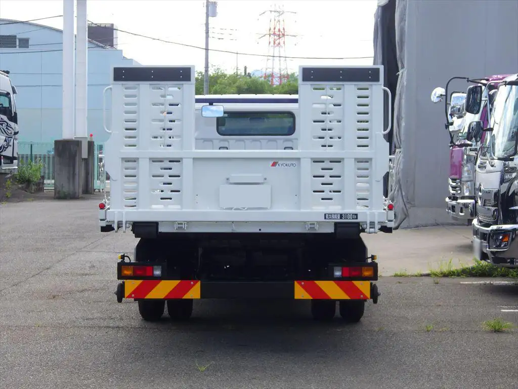 三菱 キャンター 小型 車両重機運搬 ラジコン ウインチの中古トラック画像4