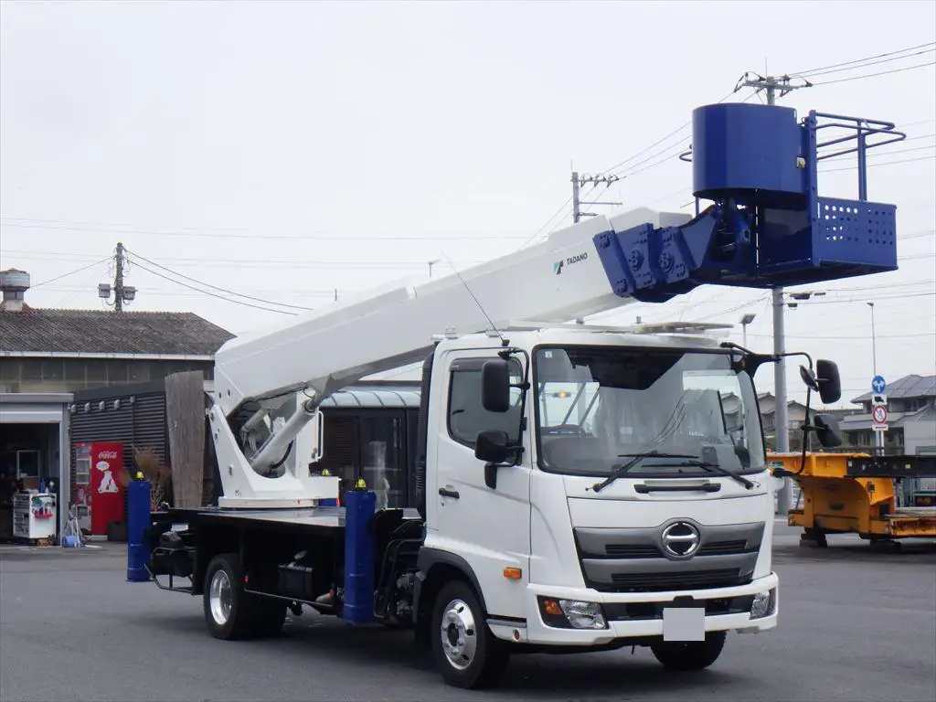 日野 レンジャー 中型/増トン 高所・建柱車 高所作業車 2KG-FC2ABAの中古トラック画像2